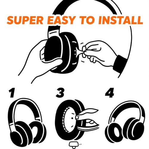 Defean Mesh Fabric Earpads for Turtle Beach Stealth 600 Gen2/600 Gen3/500XB | Also for Stealth 600 Gen 2/600 Gen2 USB/600 Gen 2 MAX/600 Gen3(600XB)/500 XB Headset,Durable Mesh Fabric - color: Mesh Fabric