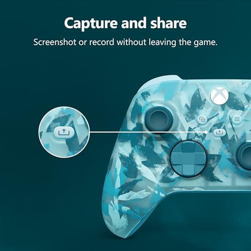 Xbox Wireless Gaming Controller | Ice Breaker Special Edition | Consoles, PCs, TVs, mobile, and more | Textured Grip | Wireless, Bluetooth, USB-C Connectivity - style: Ice Breaker