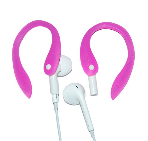 Flex - Compatible with Your Apple iPhone Wired EarPods | Attaches to Your Wired EarPods for iPhone Models | (Pink) - color: Pink