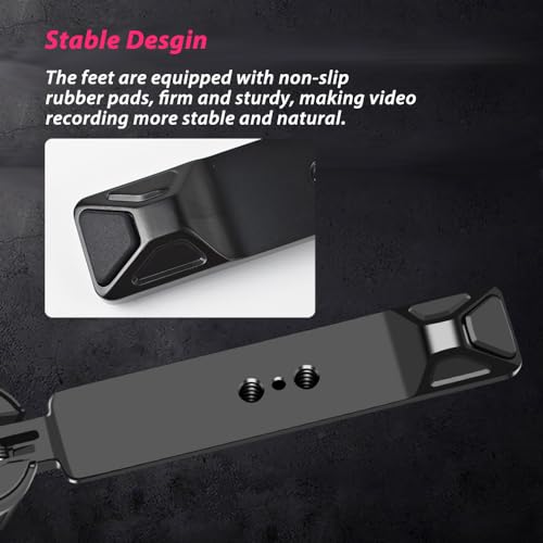 Aluminum Heavy Duty Mini Tripod, Desktop Tabletop Stand Tripod for DSLRs Gimbals, Zhiyun Weebill/Crane/Lab, DJI Ronin S/SC/RS/RSC Series, Osmo Mobile, Gimbal Handle Grip Stabilizer
