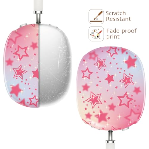 iBenzer Protective Case for AirPods Max Headphones, Ear Cups Cover for Apple AirPods Max (2024 USB-C / 2020 Lightning), Starry Cotton Candy, AP-MAX-134 - color: Starry Cotton Candy