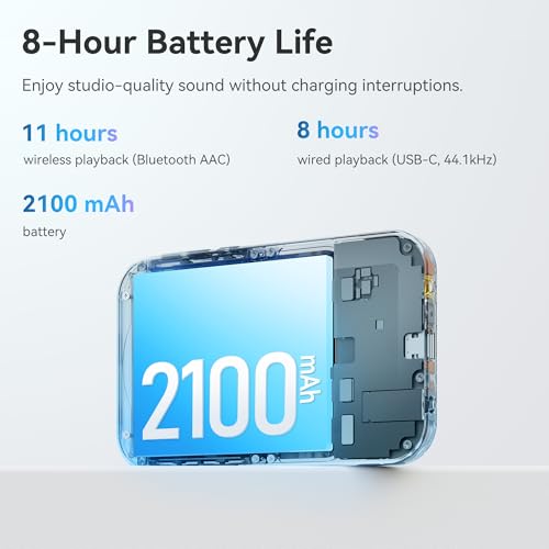 Khadas Tea Pro Magnetic DAC/Amp, Ultra-Slim Portable Headphone Amplifier with 0.95" Display, ES9039Q2M, 3.5 & 4.4mm Outputs Headphone Amp, PCM 768kHz/32bit, DSD512, BT 5.4/USB, 2100mAh Battery - style: Tea Pro with C2L Cable