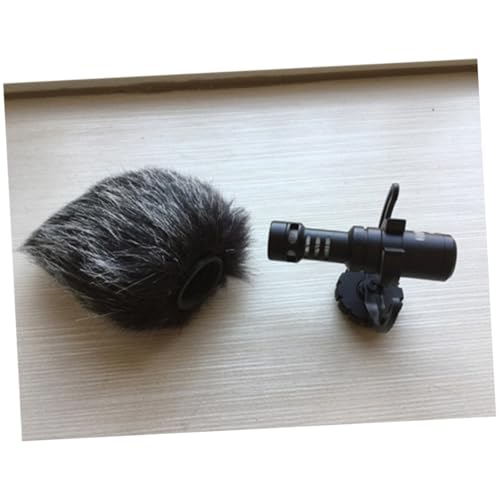 Camera Accessory Microphone Windproof Cover Furry Windscreen for Camera Microphones Protects Against Wind Dirt Enhances Sound Reception for Outdoor