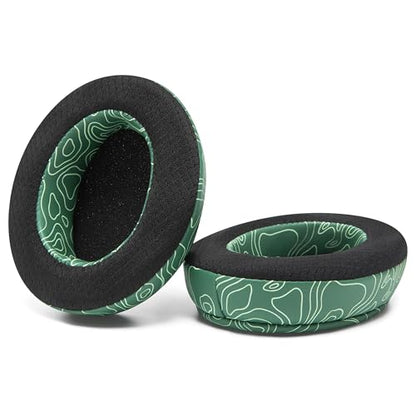 WC Freeze Crusher - Cooling Gel Earpads for Skullcandy Crusher & Hesh 3 | Made by Wicked Cushions | Also fits Crusher ANC 2, Crusher 720 & 1080 | Soft Memory Foam, Cooler for Longer | Emerald Tide - color: Emerald Tide