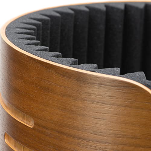 CAD Audio AS50 Acousti-Shield Stand Mounted Enclosure in walnut finish