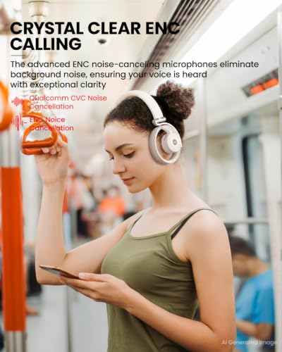 Mixer Open Ear Headphones, Wireless Headphones with Qualcomm aptX HD, Snapdragon Sound, Comfortable Breathable Open Fit, 40-Hour Playtime, Open Back Headphones with Carrying Case (Gray) - color: Gray