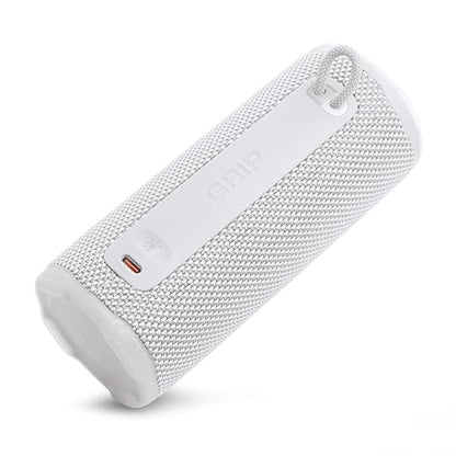 JBL Grip Portable Bluetooth Speaker, Waterproof, Ambient Light - White | Up to 14 Hr Playtime, AI Sound Boost, IP68 Waterproof And Dustproof, Drop-Proof, App Control, Ideal For Outdoor And Travel - color: White