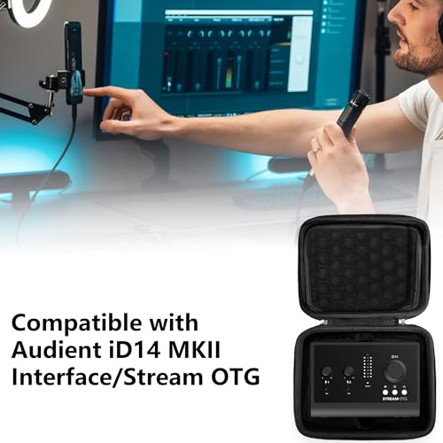 Musiin Audio Interface Case Compatible with Audient iD14 MKII