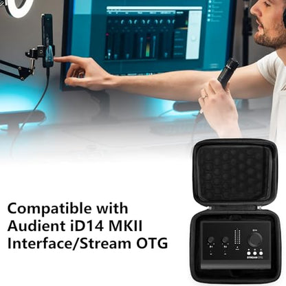 Musiin Audio Interface Case Compatible with Audient iD14 MKII