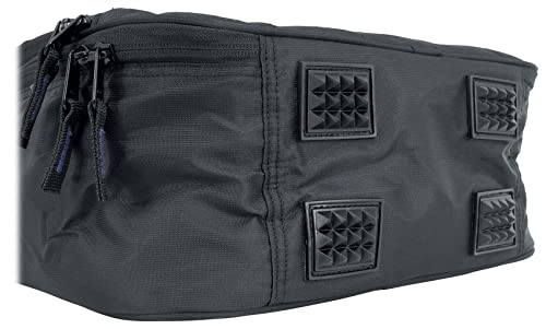 Rockville MB1313 DJ Gear Mixer Gig Bag Case, 13" x 13" x 6" | Dual Layer Foam Padding, YKK Zippers, Rugged Nylon, Rainproof, Shoulder Strap, Rubber Feet, Front Laptop Pocket, Lockable