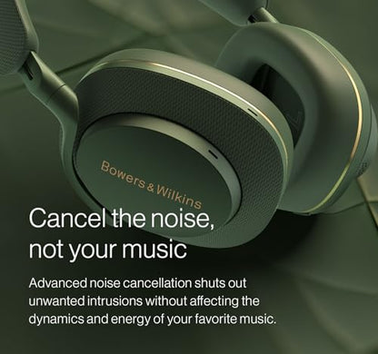 Bowers & Wilkins Px7 S2e Over-Ear Headphones, Bluetooth Headphones Over Ear with Enhanced Noise Cancellation, Transparency Mode, Crystal-Clear Calls, 30-Hour Battery Life, Cloud Grey - color: Cloud Grey