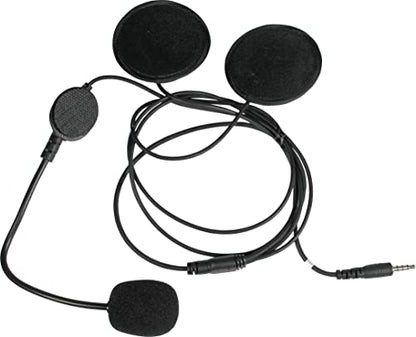 The PRYMEBLU® BTH-300-MAX-KIT7 is a Versatile Bluetooth Helmet kit for Motorcycles, Enabling Seamless Communication with Two-Way radios, cellphones, and Tablets—Perfect for PoC Apps. - style: BTH-300-MAX-KIT7 with Highway™ Series Motorcycle Open Helmet Ki