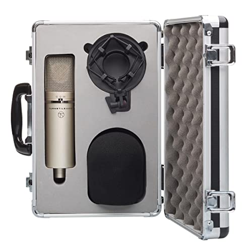 Concourse Series TAC1100 Multi-Pattern Cardioid Condenser Microphone, Large Diaphragm for Vocal Recording, Podcasting, and Streaming, XLR Output