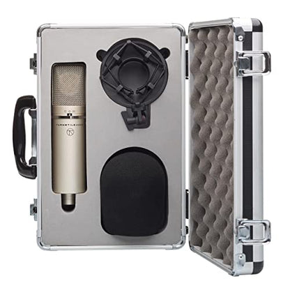 Concourse Series TAC1100 Multi-Pattern Cardioid Condenser Microphone, Large Diaphragm for Vocal Recording, Podcasting, and Streaming, XLR Output