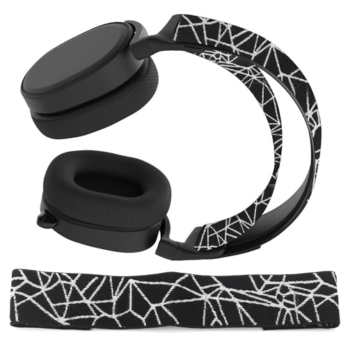 Arctis 7 Fabric Headband Replacement Headband Top Pad Cushion Cover Compatible with SteelSeries Arctis 7 / Arctis 9X / Arctis Pro Lossless Wireless Gaming Headphones Replacement Band Repair Part - color: Color-A