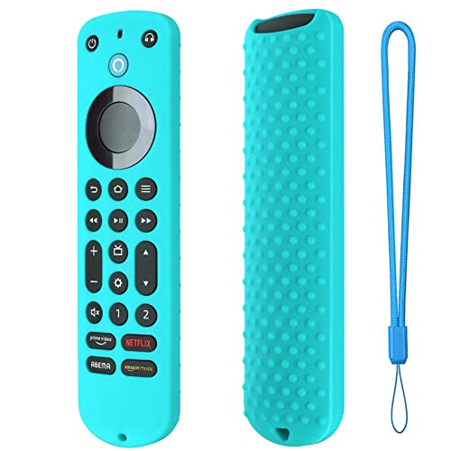 Silicone Cover for Voice Remote Pro 2022, Silicone Case Cover for Voice Remote Pro 2022 with Lanyard (Mint) - color: Mint