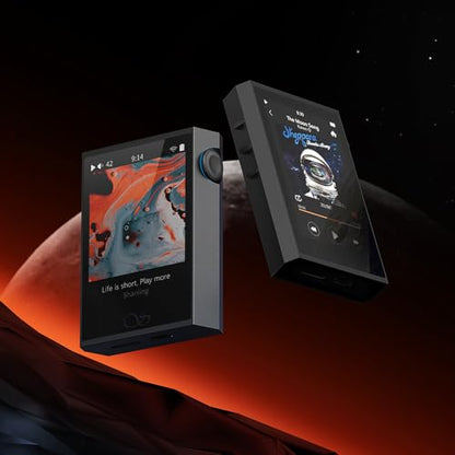 SHANLING M1 Plus Protable Music Player M1Plus MP3 High-Definition Lossless ES9069Q DAC Dual SGM8262 Amplifier PCM768 DSD512 Bluetooth 5.2 LDAC WiFi DLNA Black - color: Black