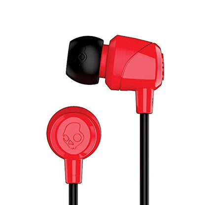 Skullcandy Jib Wired Earbuds with 3.5mm AUX Plug,Noise Isolating Fit,in-Line Microphone Call and Track Control,Convenient for Travel - Red,(Pack of 6) - color: Red, size: 6 Pack
