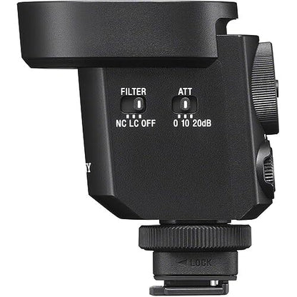 Sony Digital Shotgun Microphone ECM-M1,Black | Shoe support for battery-free & cable-free operation, Versatile selection of eight audio recording modes, Multi, Interface