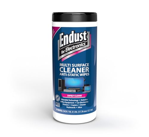 ENDUST 259000 Anti-Static Pop-Up Wipes (70-ct) - size: 70 Count (Pack of 1)