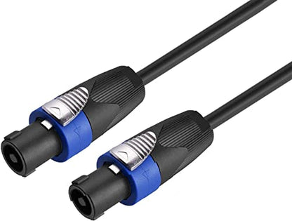 Pro 6ft 12 Gauge Speakon to Speakon Male Audio Speaker Cable, Single - size: 6ft