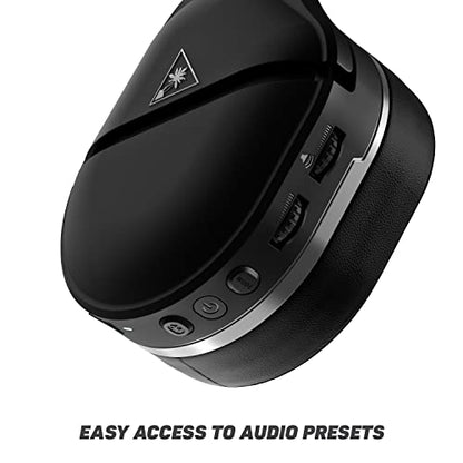 Turtle Beach Stealth 700 Gen 2 Wireless Gaming Headset for PlayStation 5, PS4 Pro, PS4 & Nintendo Switch - Bluetooth, 50mm Speakers, 3D Audio Compatibility, and 20-Hour Battery - Black (Renewed)