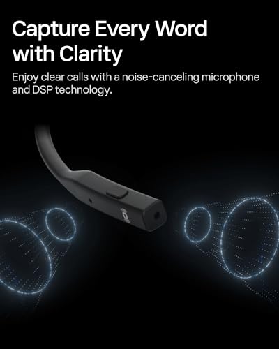 SHOKZ OpenComm2 Open-Ear Bluetooth Headset, Noise-Canceling Mic - style: OpenComm2