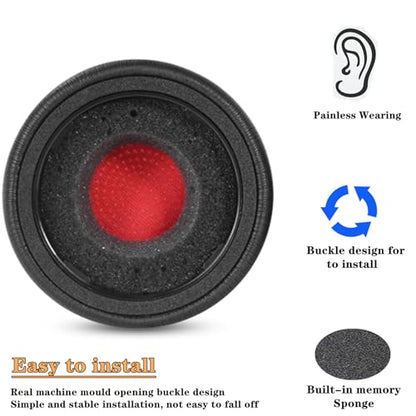 Replacement Ear Pads Cushions for Yealink BH70/WH64 Headset | with Soft Memory Foam Replacement Earpads Ear Cups Cover Repair Parts