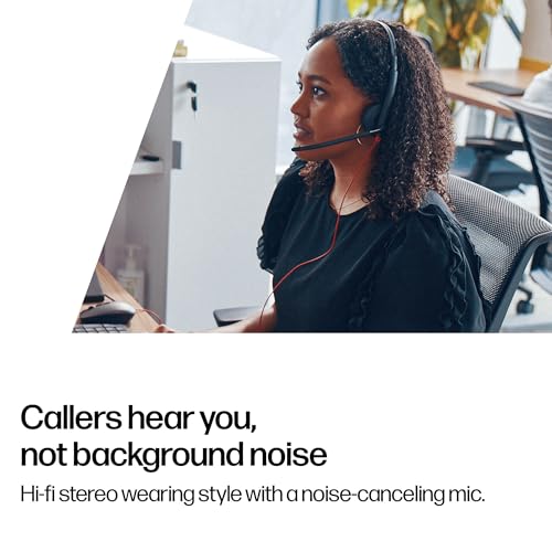 Poly Blackwire 3225 Wired Headset (Plantronics) - Noise-Canceling Mic – Stereo Design - Connect to PC/Mac/Mobile via USB-C, USB-A, or 3.5mm - Works w/Teams, Zoom - Amazon Exclusive - style: 2023 Version (USB-C & USB-A)