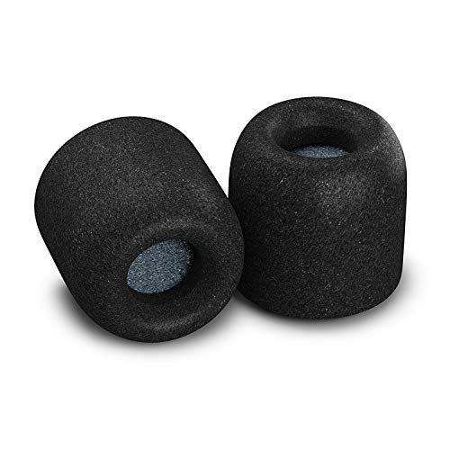 Comply Memory Foam Replacement Ear Tips, Black, Medium (3 Pairs) | For Beats Powerbeats Pro, Beats Flex, Beats X, Powerbeats 1, 2, 3, Ultimate Comfort, Secure Fit, Superior Noise Isolation - size: Medium