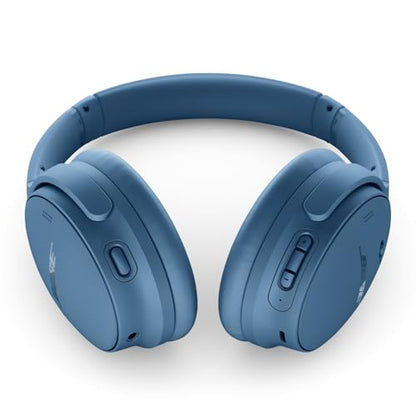 Bose QuietComfort Bluetooth Headphones, Wireless Headphones with Active Over Ear Noise Cancelling and Mic, Deep Bass, Up to 24 Hours of Playtime, Blue Dusk - Limited Edition Color - color: Blue Dusk