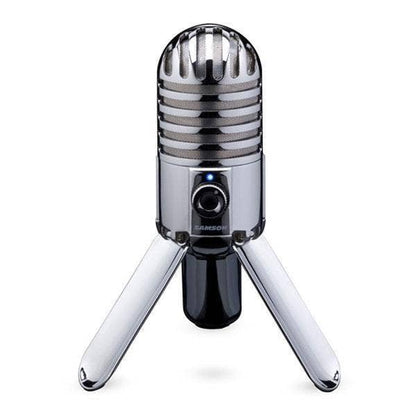 SAMSON Meteor Microphone with Headphones and Cotton Polish Cloth