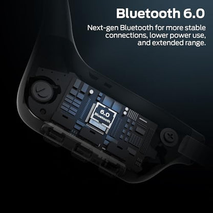 Monster Open Ear BC300 Sport Headphones, Wireless Bone Conduction Headphones Bluetooth 6.0, IPX8 Waterproof, 32GB Built-in Memory, 10-Hour Battery Life for Running, Cycling, Outdoor Sports
