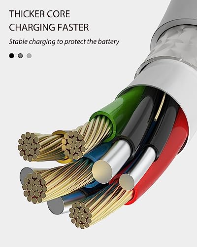 for iPhone to Aux Adapter(2in1)3.5mm Headphone Jack Lightning Cable Charger Splitter Car Audio for Apple MFi Certified Charging Connector Lighting Earphone Adaptor for iPad Converter Dongle Accessorie