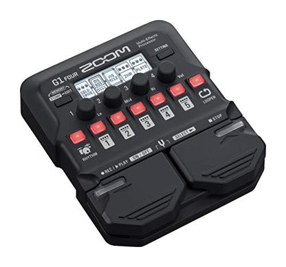 Zoom G1 Four Guitar Multi-Effects Processor - size: Processor Pedal, style: G1 FOUR
