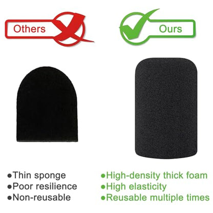 SOULWIT Pop Filter for HyperX QuadCast/QuadCast S/QuadCast 2S - Black | (Not Fit QuadCast 2), WindScreen for HyperX QuadCast/QuadCast S/QuadCast 2S Microphone