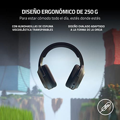Razer Barracuda X Wireless Gaming & Mobile Headset (PC,PlayStation,Switch 2,Android,iOS): 2.4GHz Wireless + Bluetooth - Lightweight - 40mm Drivers - Detachable Mic - 50 Hr Battery - Black,(Pack of 2) - color: Classic Black, size: Standard (Pack of 2), sty