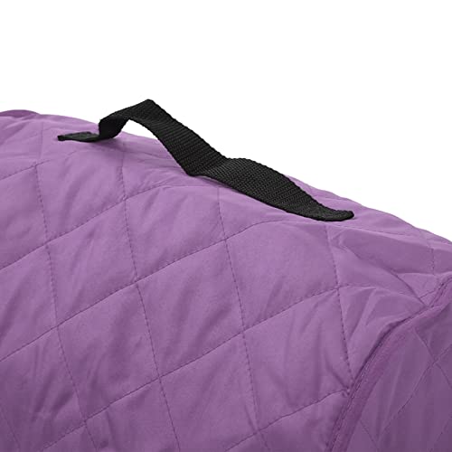 Acouto Kitchen Mixer Cover Carry Bag for Professional 5-Qt Qt Stand Mixers – Quilted Polyester Pongee & Scratch- with Handle and Storage Pockets (Violet) - color: Violet