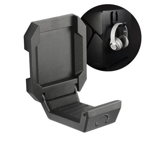 Enermax Magnetic Mounting Headset Holder with Metal Protection Foam, Provides up to 1 kg/2.2 lbs, Compatible with Computer/Gaming Headsets, Headphone of all Shapes and Sizes, EHB001 - style: EHB001