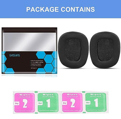 Replacement Ear Pads for Logitech G433 G533 G633 G933 G935 G231 Cooling Gel | Premium Ear Cushions Ear Cups with Thick Memory Foam for Gaming Headset (Black)