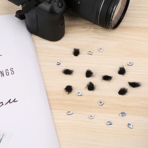 TOYMIS Microphone Wind Filter - 10pcs Camera Mic Windscreen & 20pcs Wind Muff Sticker for Outdoor Use