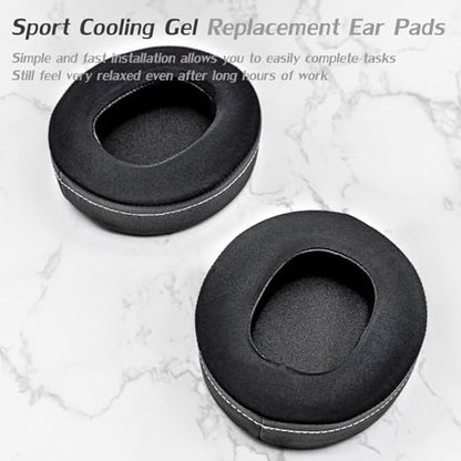 LS50X Replacement Ear Pads Compatible with LS50X LS35X LS41 LS31 Headset (Cooling Gel Fabric)