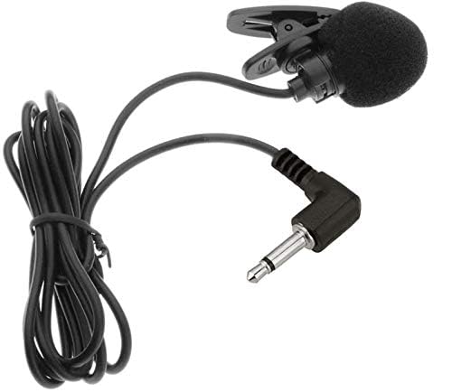 AKindle Mini lavalier Lapel Tie Clip-on 3.5mm Jack Condenser Collar Microphone for Belt Pack Mic System,Voice Amplifier,Teachers, Speakers,Coaches,Presentations,Tour Guides