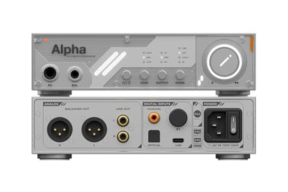 D&A Alpha Fully Balanced Desktop Hi-Res DAC & Headphone AMP Dual ES9039Q2M Decoder