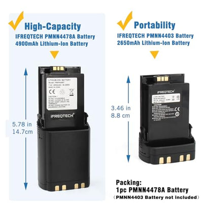 PMNN4403 Battery for Motorola APX7000 APX6000 APX8000 SRX2200N Radio Battery NNTN8930 Pmnn4486a NNTN7038A NNTN7038B 2650mAh