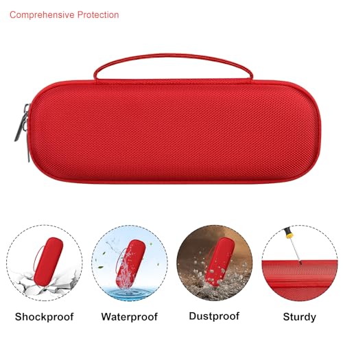 Carrying Case for Beats Pill - Portable Bluetooth Speaker/Beats Pill x Kim - color: Red
