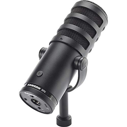 SAMSON Q9U XLR/USB Dynamic Broadcast Microphone + More - size: 1 Person Broadcasting Bundle