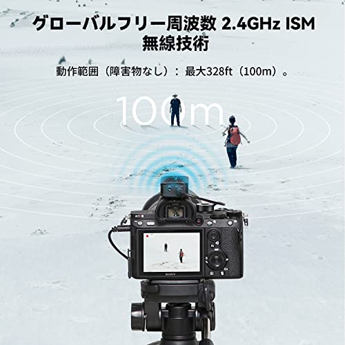 BOYA BY-XM6-S2 2.4GHz Wireless Microphone System Compatible with DSLR, mirrorless Cameras, Smartphones, Computers, for vlog, YouTube Video, Live Streaming, interviews, Recording - size: 3.5mm Jack(RX+TX+TX)