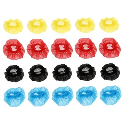 Toyvian 120pcs Disposable Non-woven Microphone Covers Protects against Saliva and Noise for Recording Studios Meetings and Events