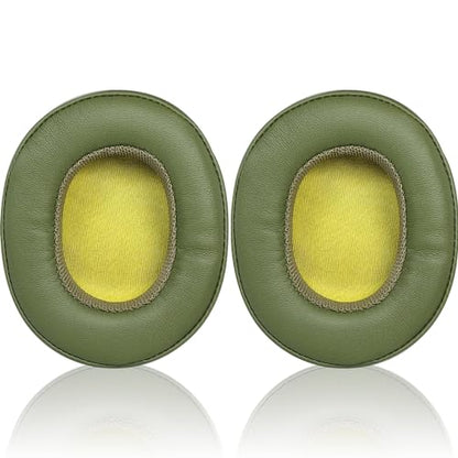 Replacement Ear Pads for Skullcandy Crusher Wireless/Evo/Hesh ANC/EVO/Crusher ANC, Headphones Ear Cushions Covers for Skullcandy Venue Wireless ANC Headset Accessories Ear Cups Repair Parts (Green) - color: Green
